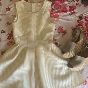 White Skater Dress
